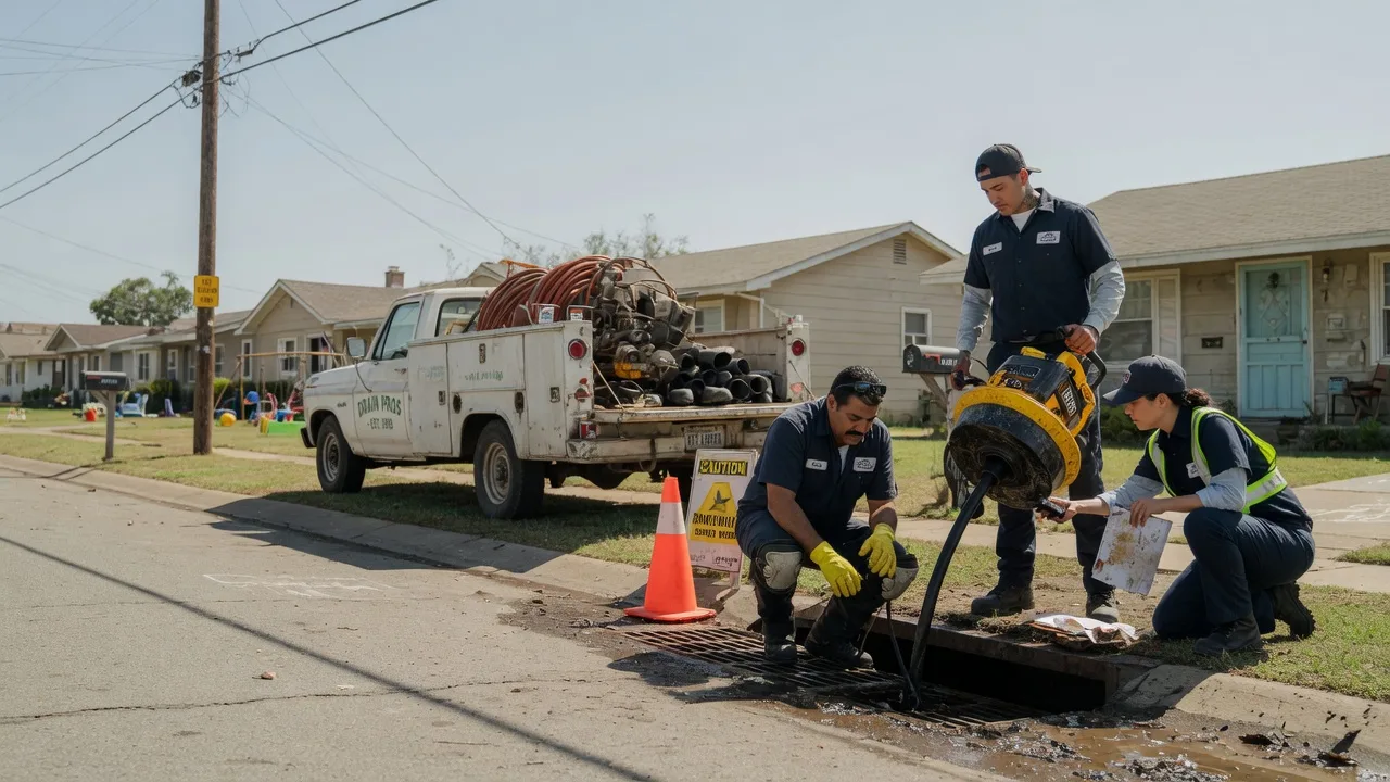 Drain Cleaning in Fannin, TX near me